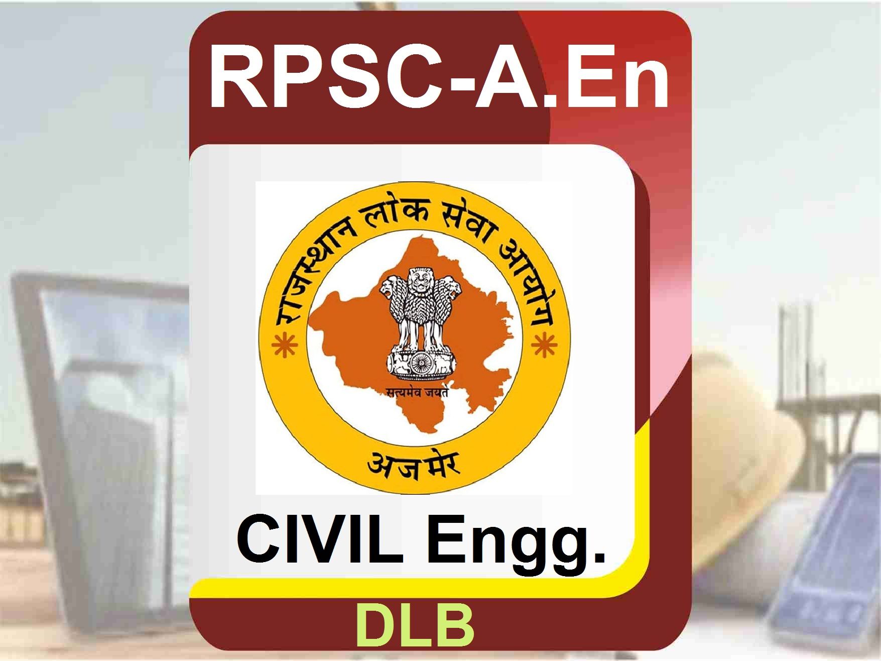 DLB - RPSC AE 2022 CIVIL ENGINEERING