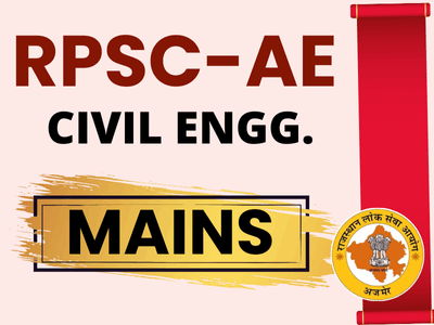 RPSC-AE (Mains) CIVIL Engineering