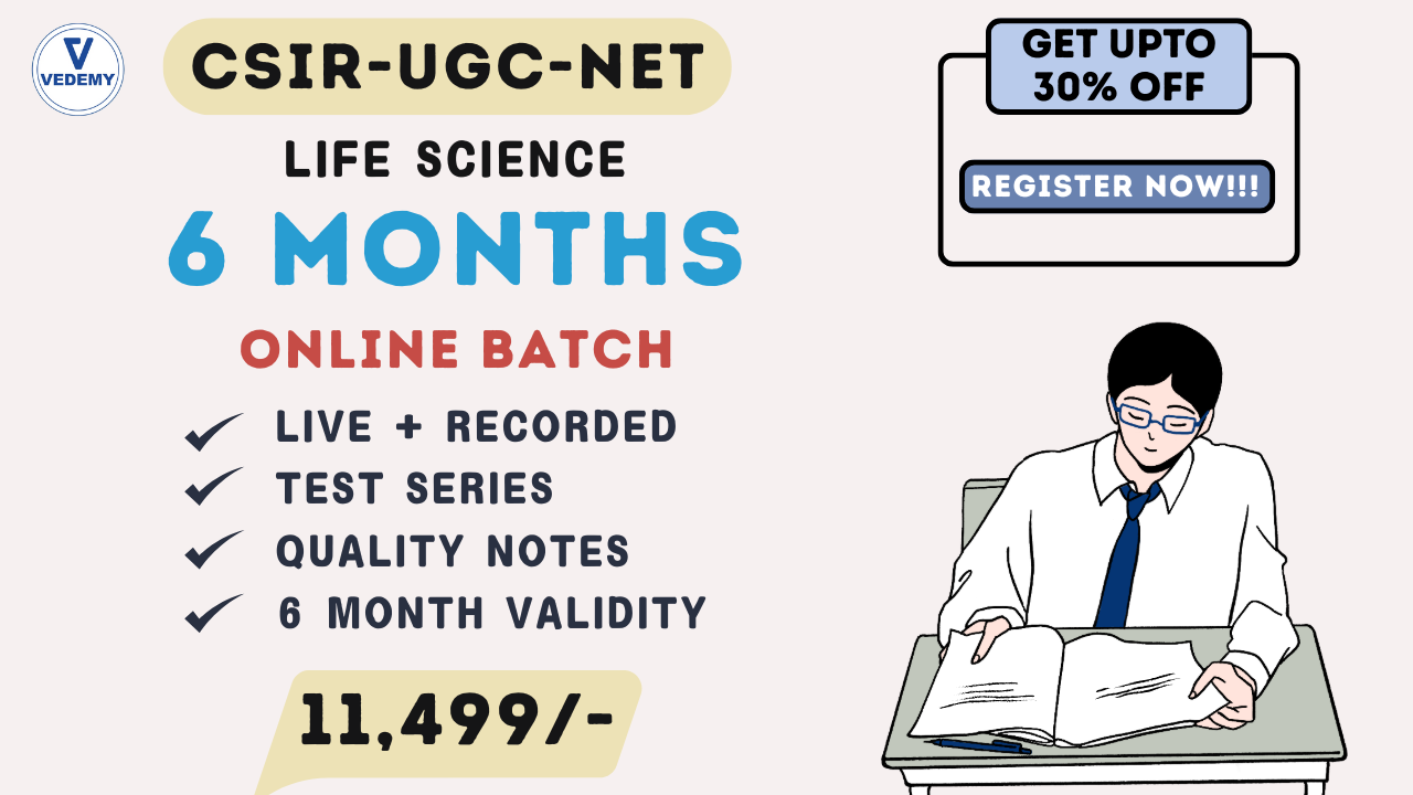 CSIR-UGC-NET 2nd Batch (6-Month Online Program)