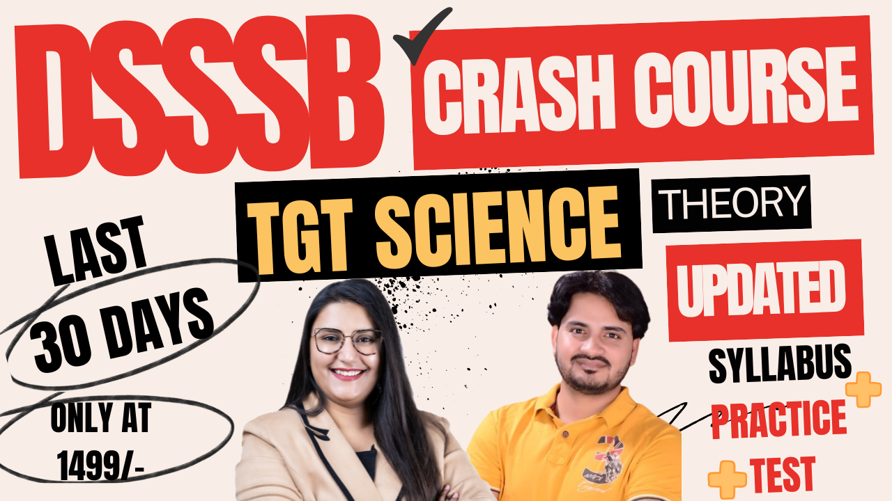 DSSSB CRASH COURSE
