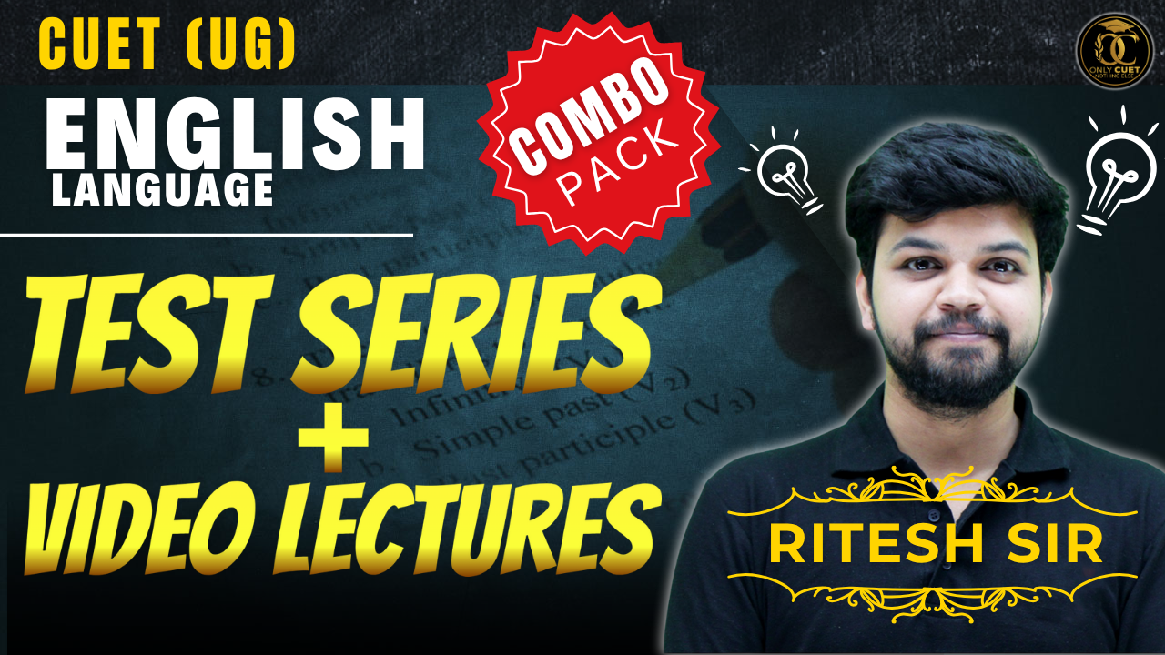 COMBO LANGUAGE _ ENGLISH (Test Series + Videos)