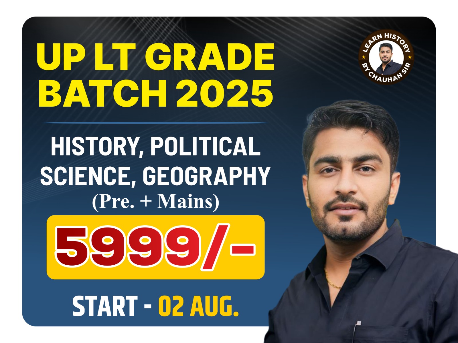 UP LT GRADE HISTORY & POLITICAL SCIENCE ( Pre + Mains ) 