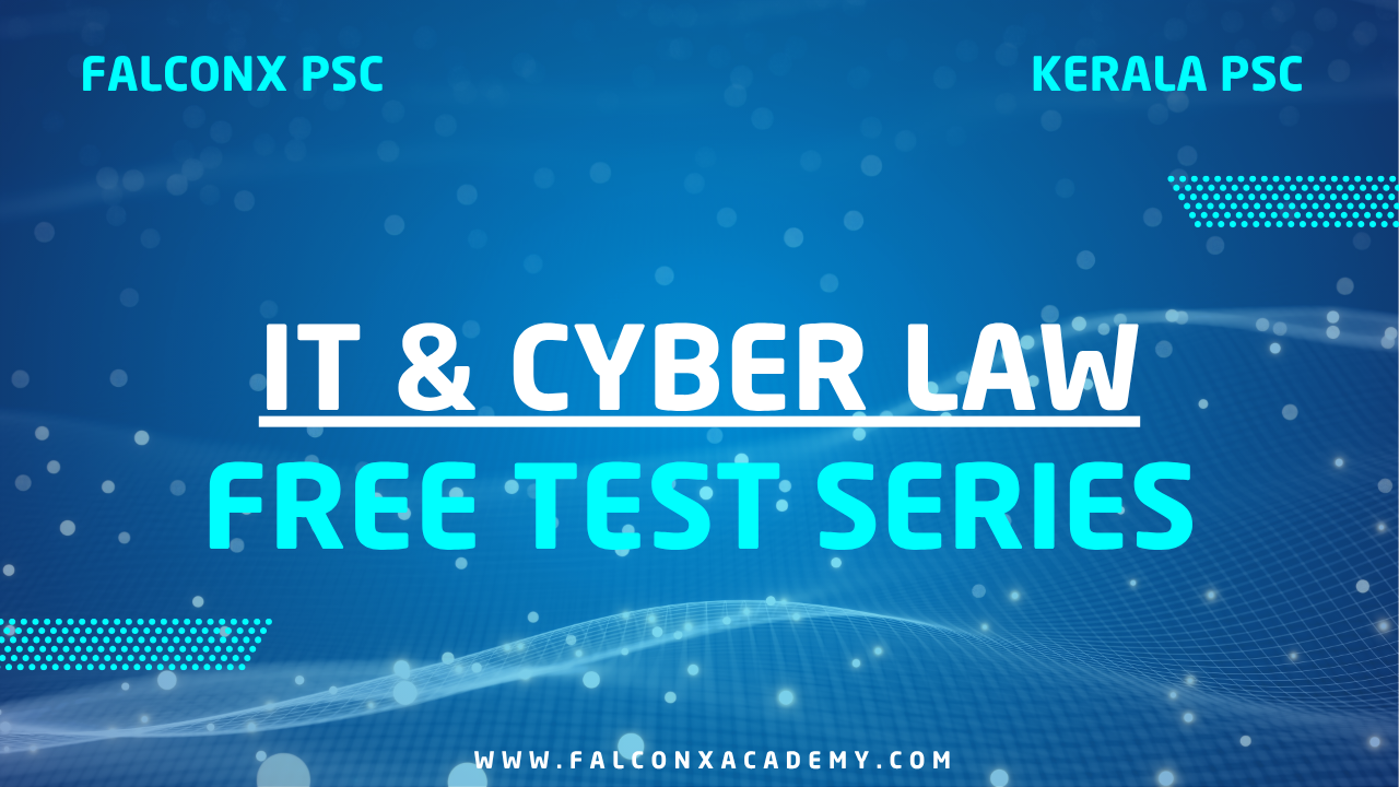 IT & CYBER LAW Free Test Series 