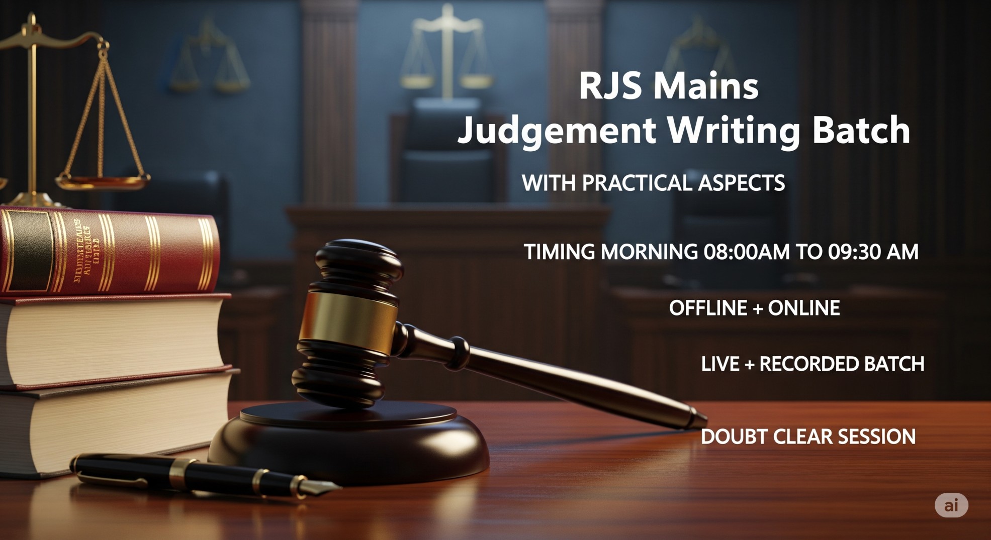JUDGEMENT WRITING BATCH