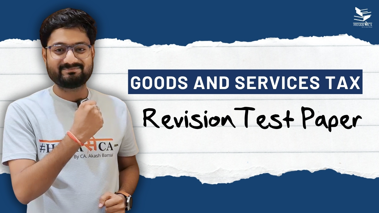 GST RTPs Solutions Videos | CA Inter | Sept25/ Jan26