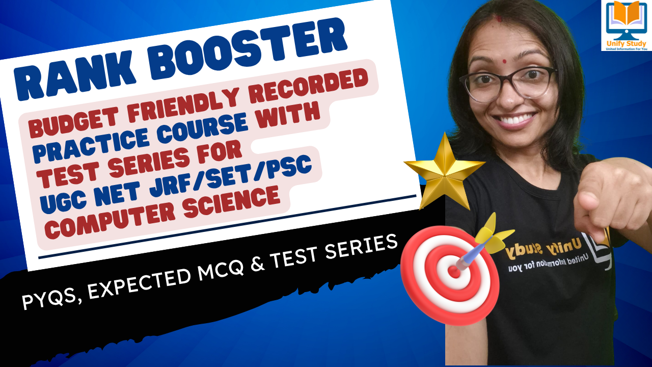 RANK BOOSTER Budget Friendly Practice COURSE for UGC NET SET PSC CS