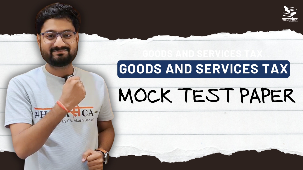GST MTPs Solutions Videos | CA Inter | Sept25/ Jan26