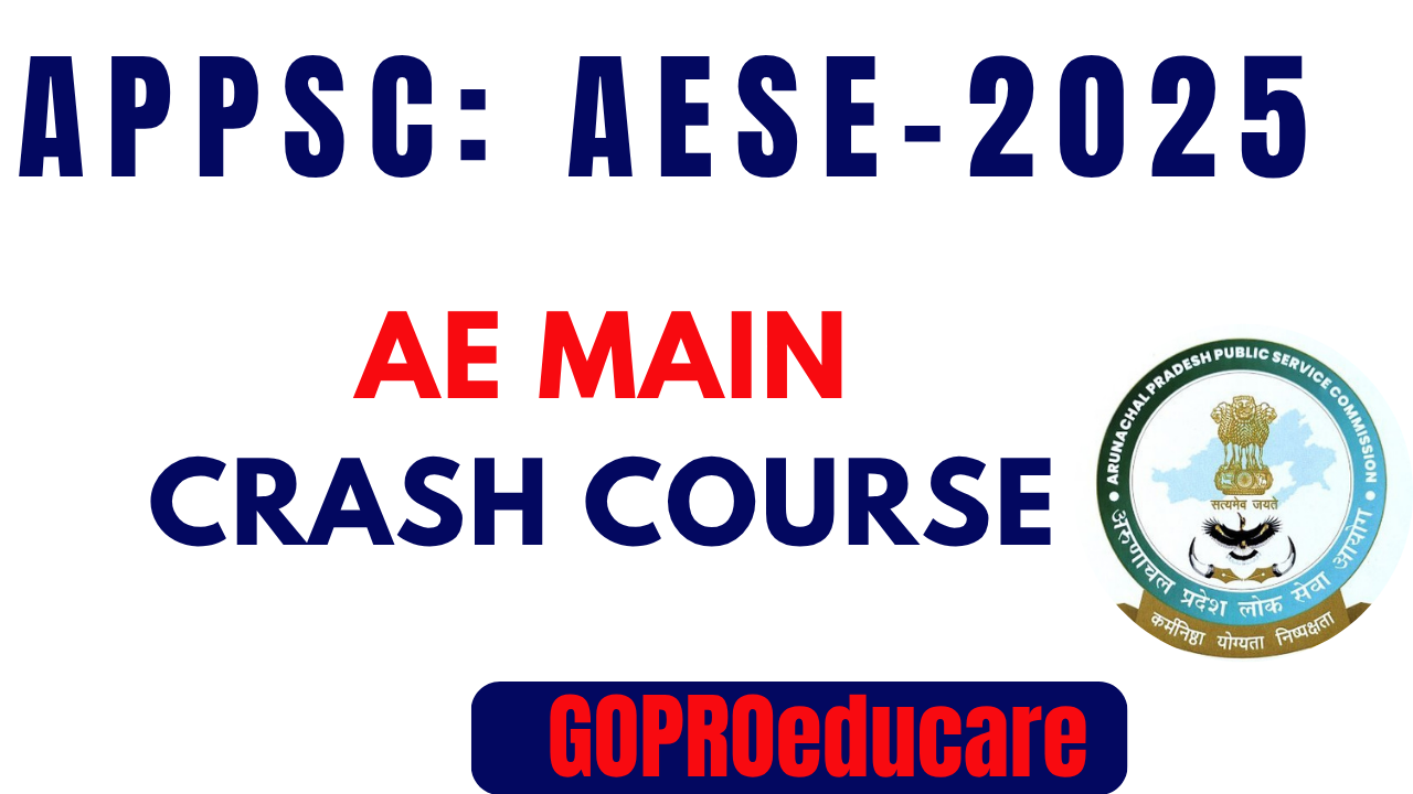 AE MAINS CONVENTIONAL COUSE 2025