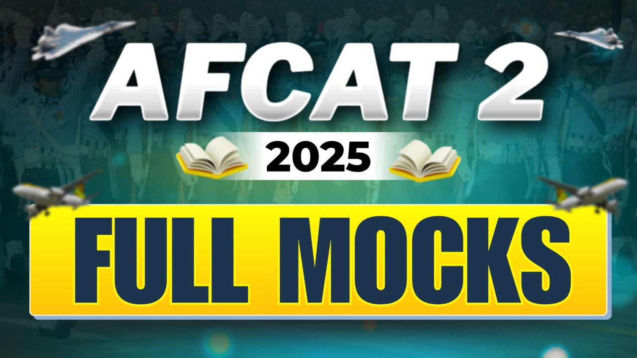 AFCAT 2 2025 FULL MOCK