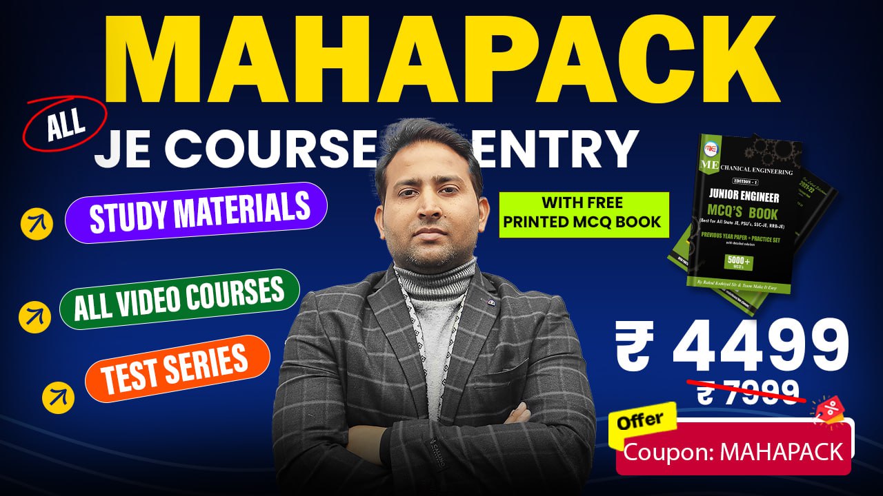 MAHAPACK for ALL JE Exam