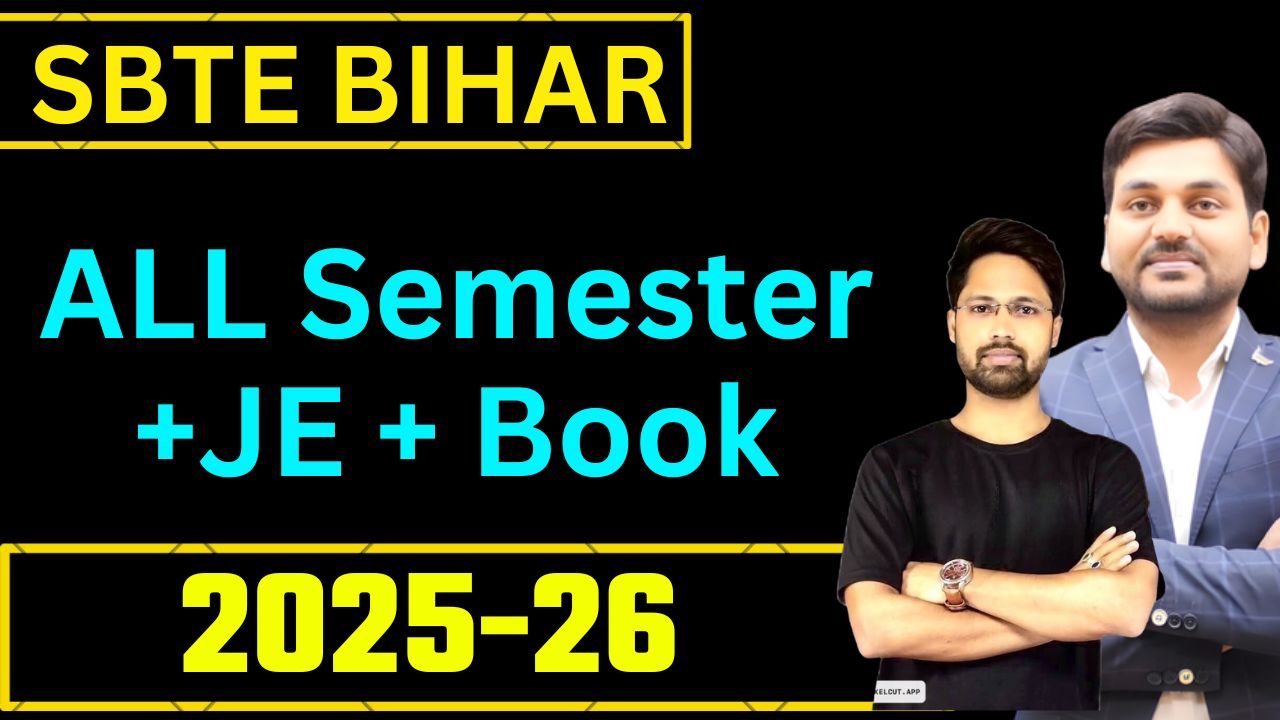 COMBO PACK (1st, 2nd,3,4,5,6TH SEM +JE FOUNDATION +JE BOOKS mcq +TEST SERIES) 