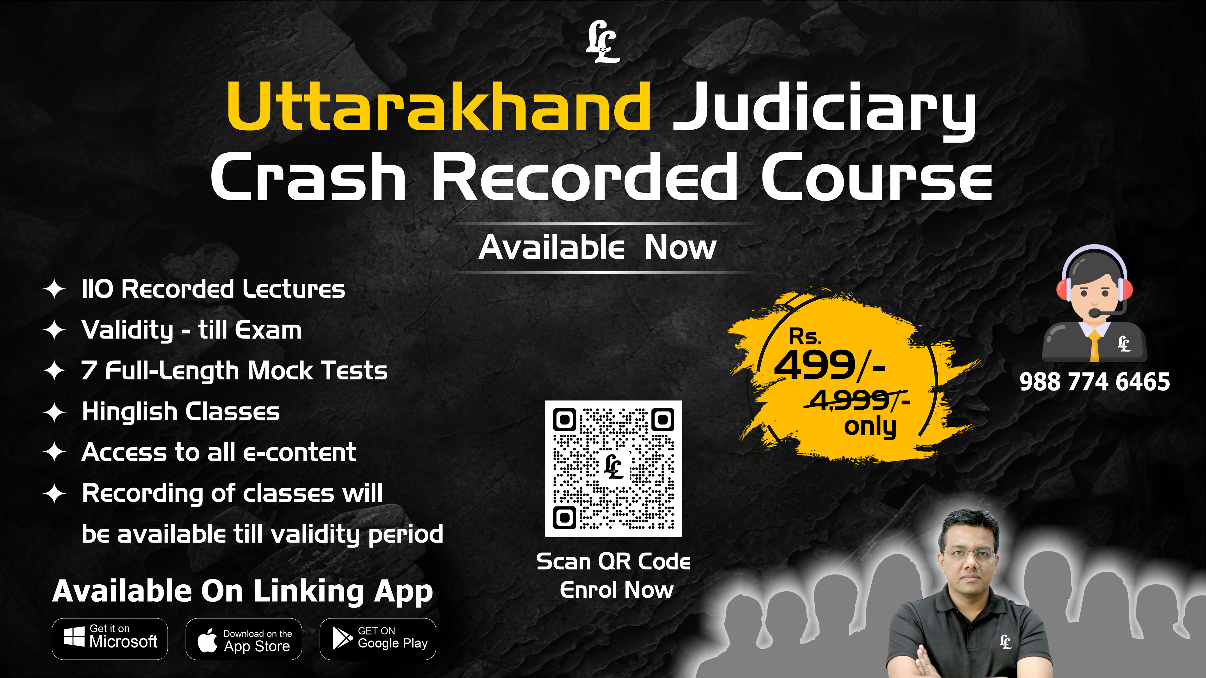 Uttarakhand Judiciary Crash Recorded Course 