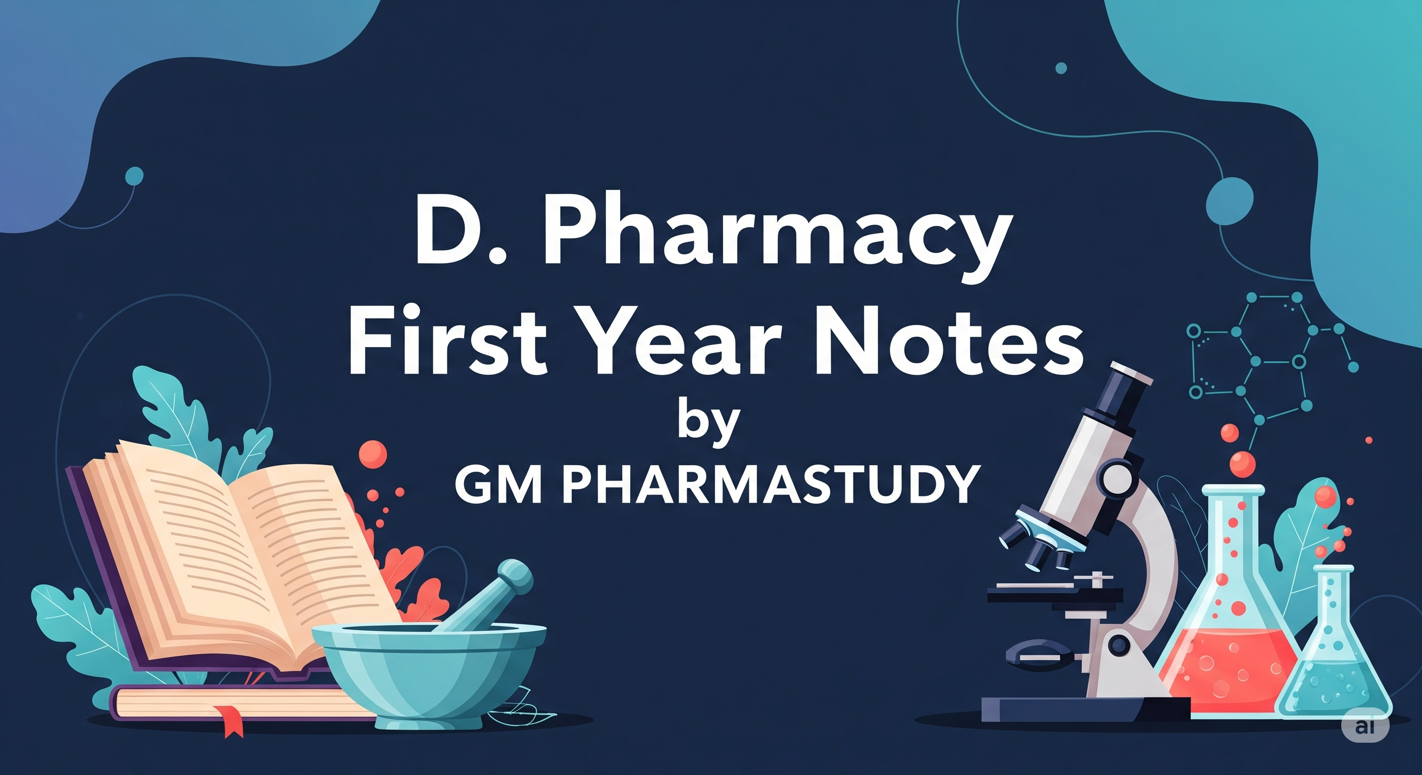 D. Pharm 1st Year