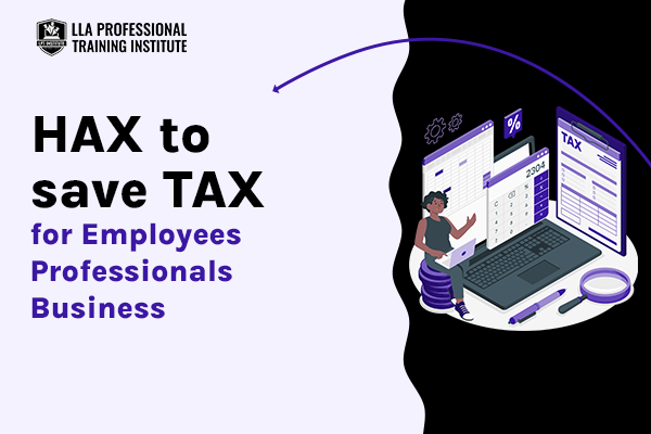 Hax to Save Tax (Employees, Professionals & Business Owners)