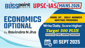 Economics Optional Mark Up – Daily Answer Writing Program Including Test Series – Starting from 1 sept 2025