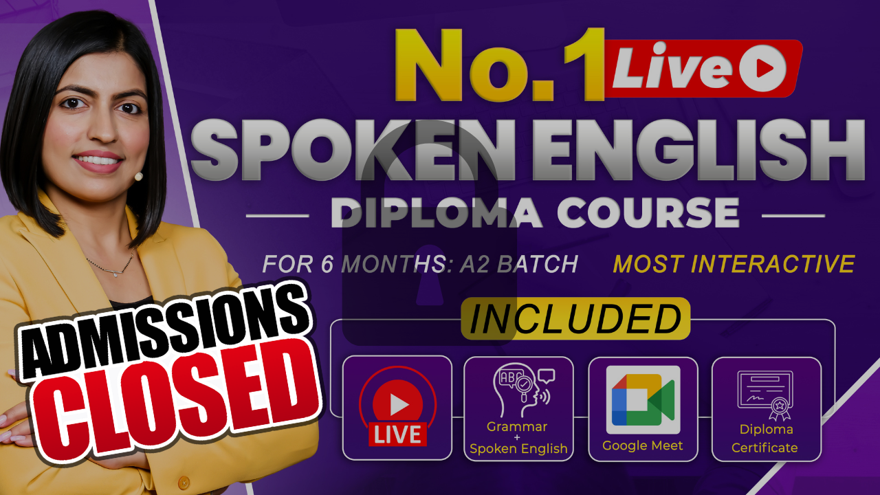 A2 👉 No.1 Live Spoken English Mastery Course 6-Month (All in One)