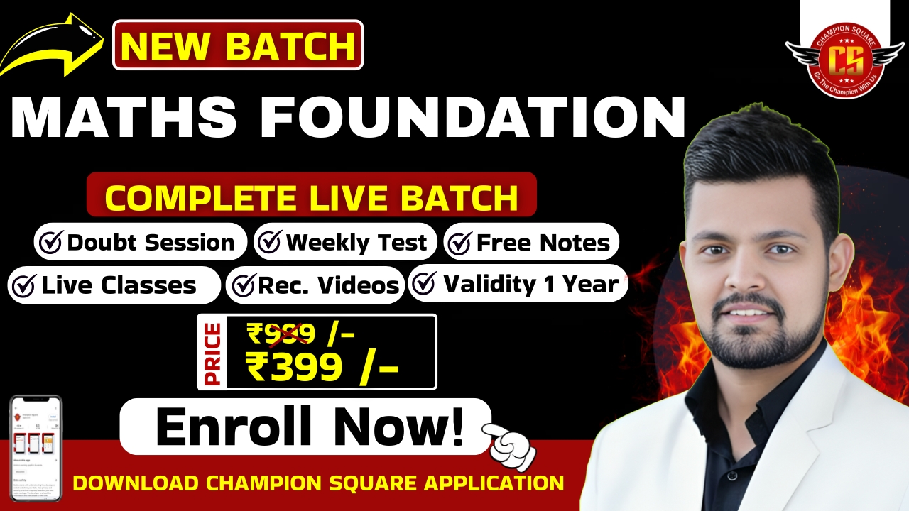 Maths Foundation 2.0