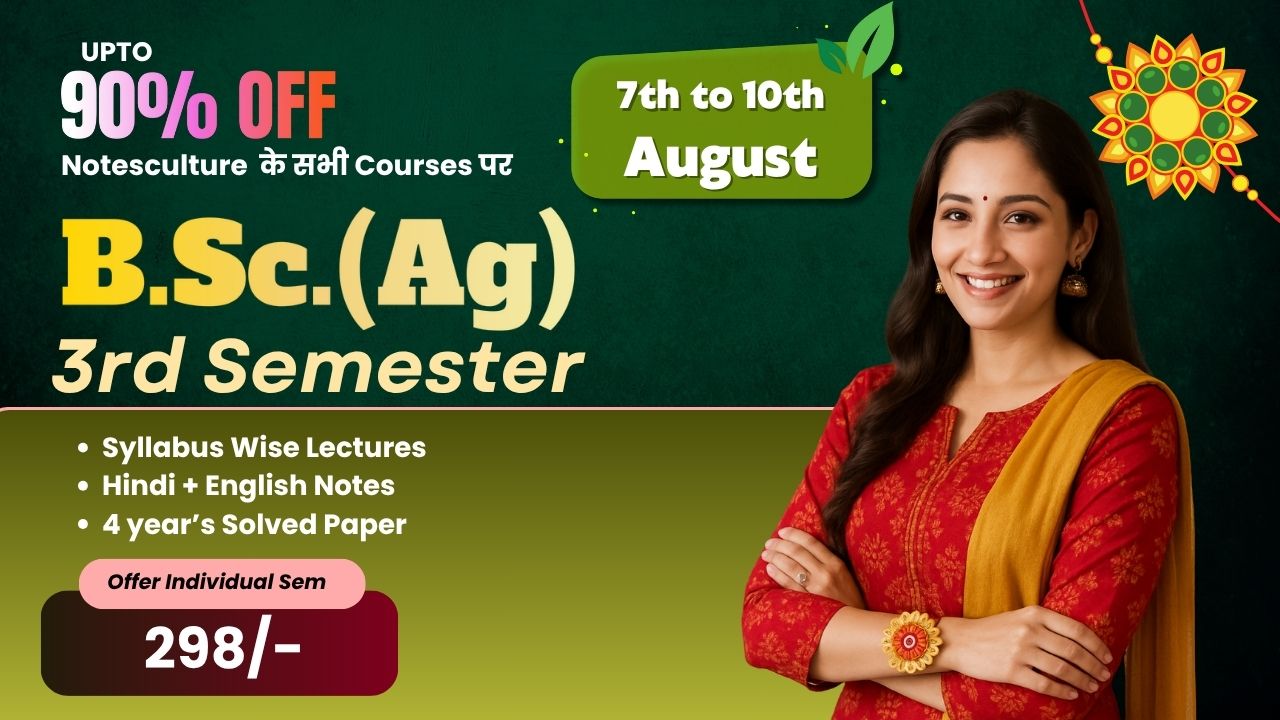 IGKV 3rd Semester B.Sc. (Ag.)