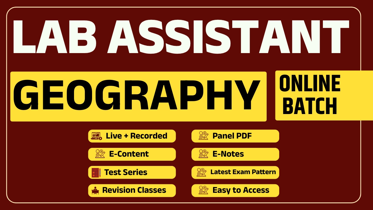 Lab Assistant – Geography 