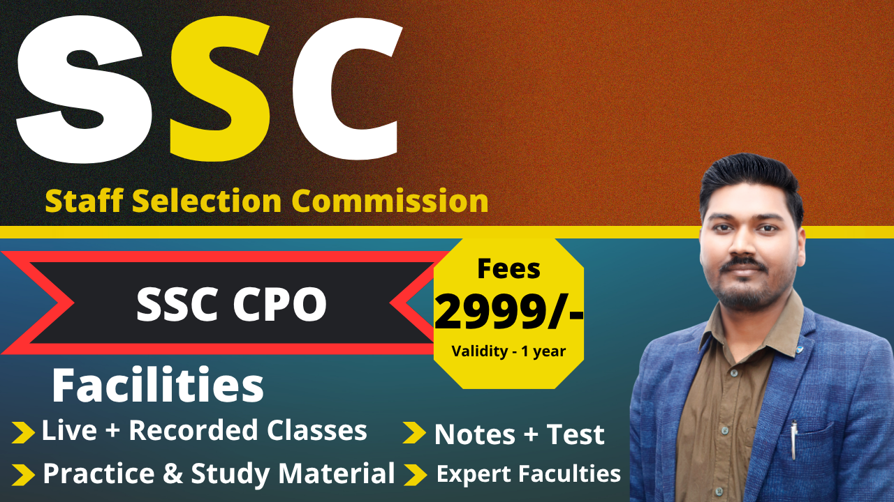 SSC CPO Live Batch | अभिमन्यु बैच