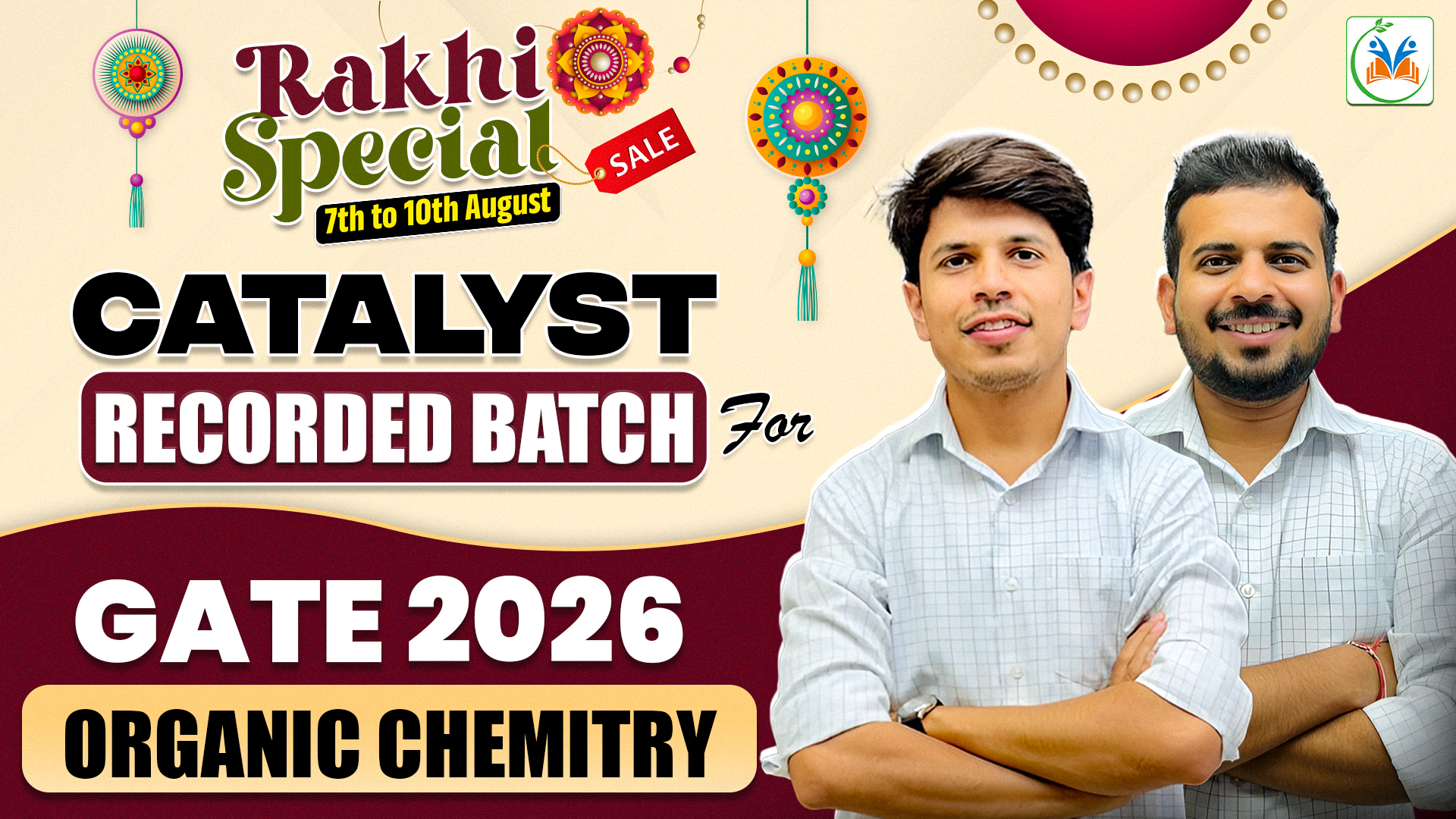 Catalyst Recorded Batch for Organic Chemistry - GATE 2026 Batch