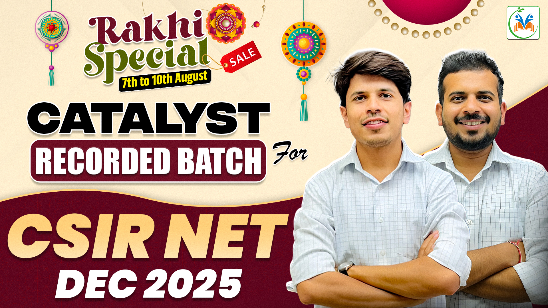 Catalyst Recorded Batch for  CSIR NET Dec 2025 