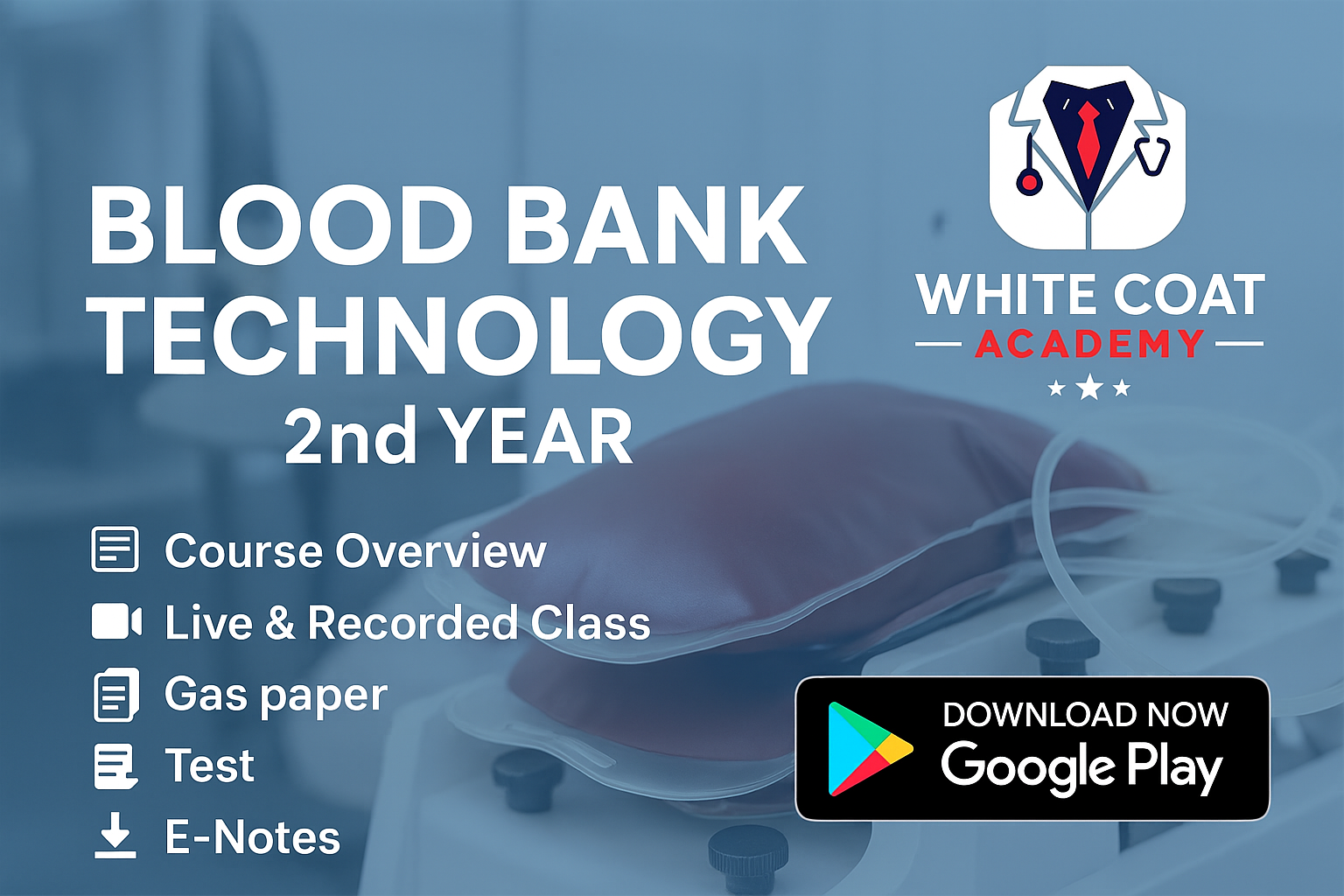 Diploma in blood bank 2nd Year