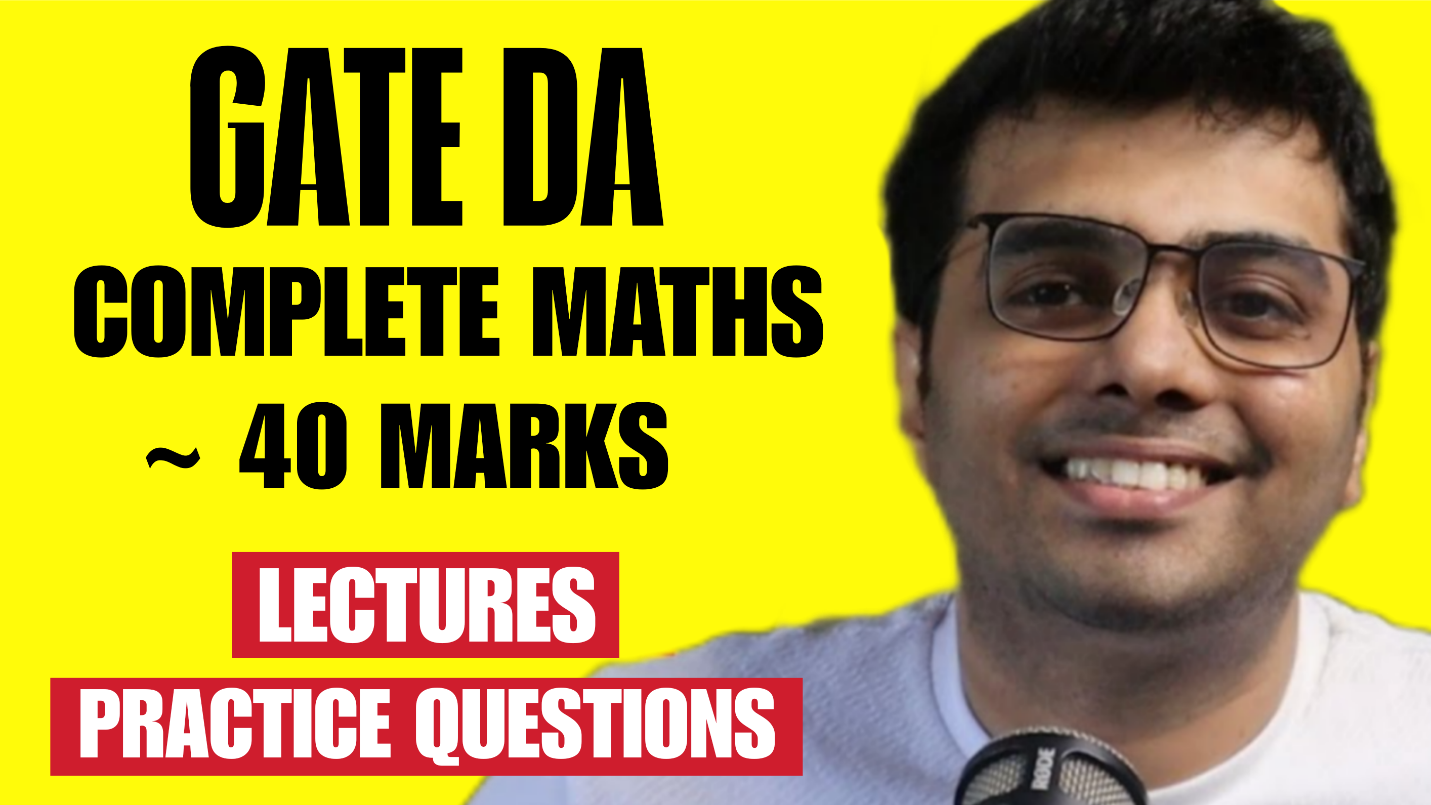 GATE DA Maths Only