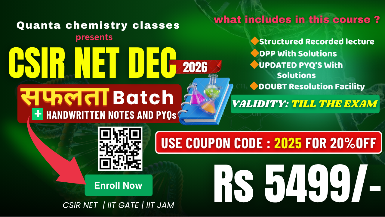 सफलता BATCH (RECORDED CSIR NET DEC 2026)