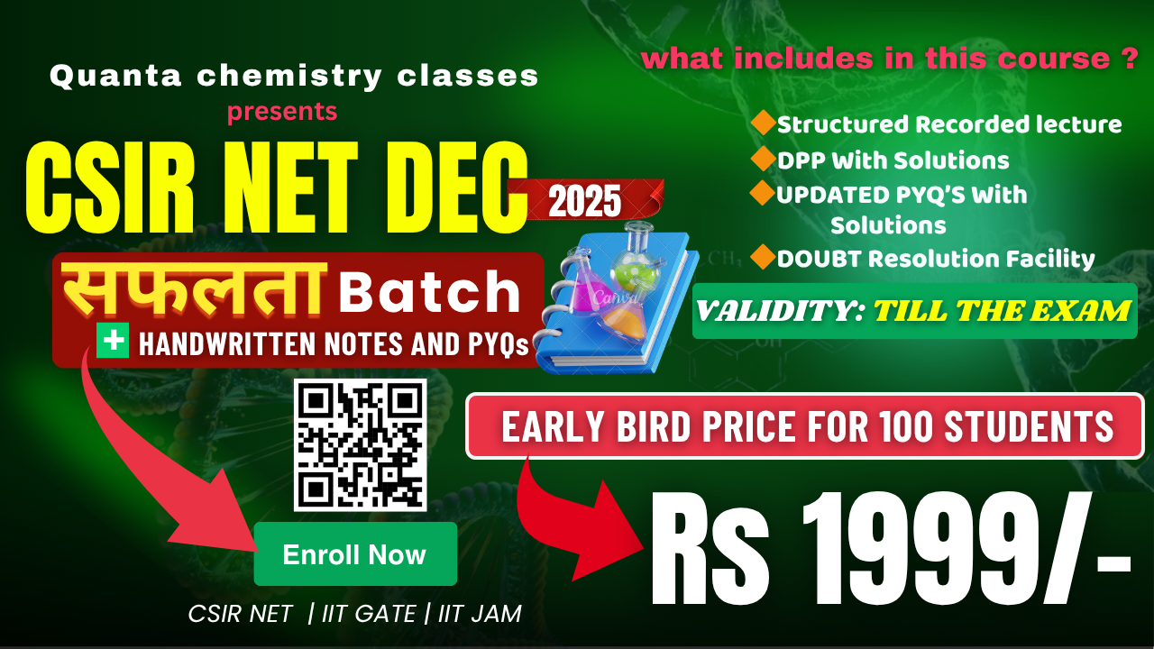 सफलता BATCH (RECORDED CSIR NET DEC 2025)