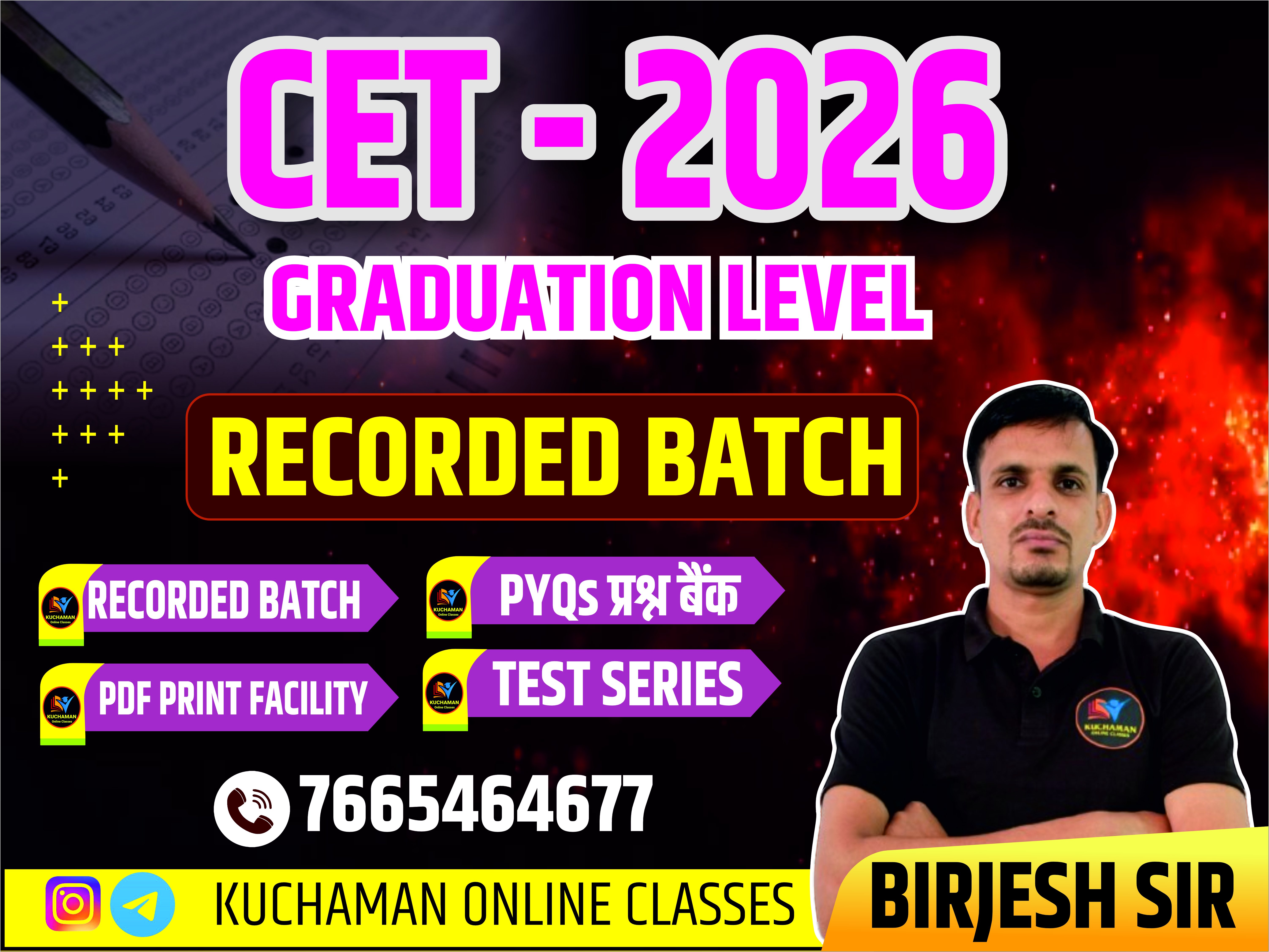 CET Graduation Level (Recorded Batch)