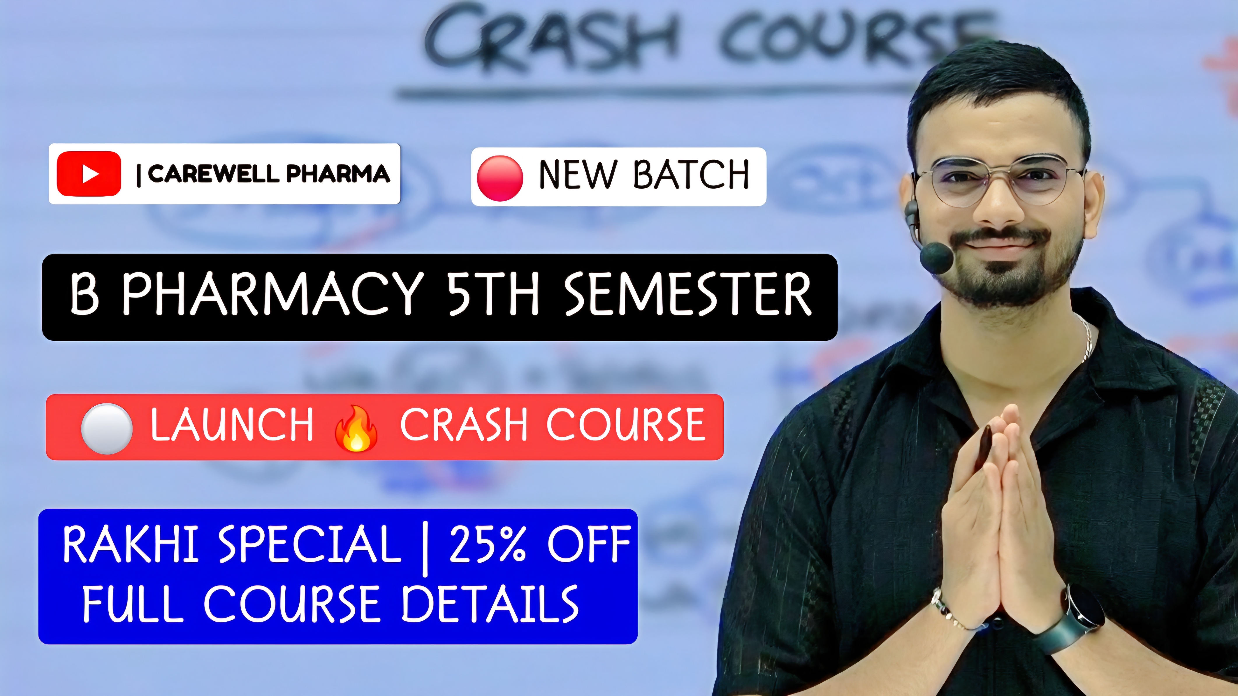B Pharmacy 5th semester Crash Course