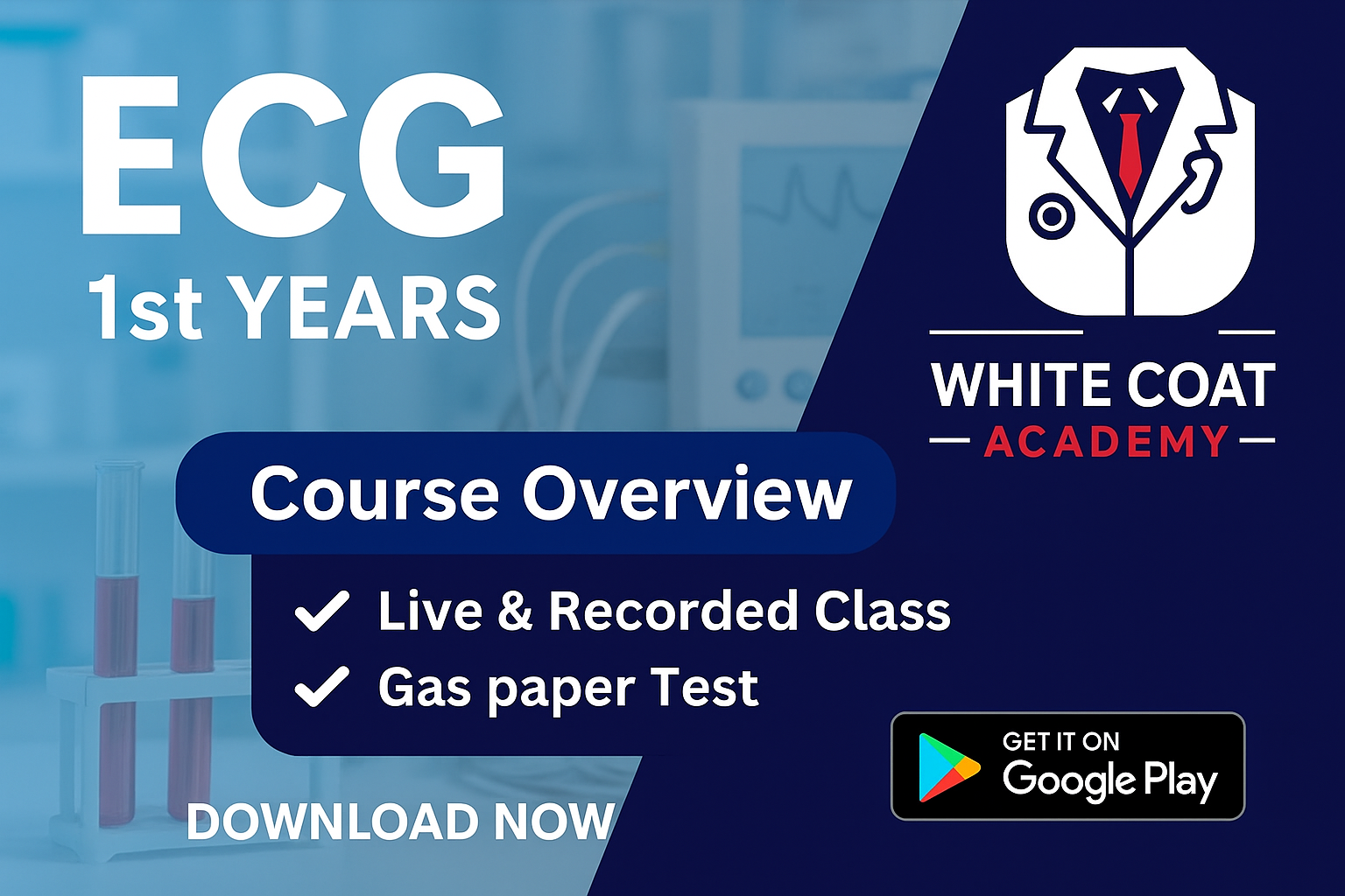 Diploma in ECG Technology 1st year