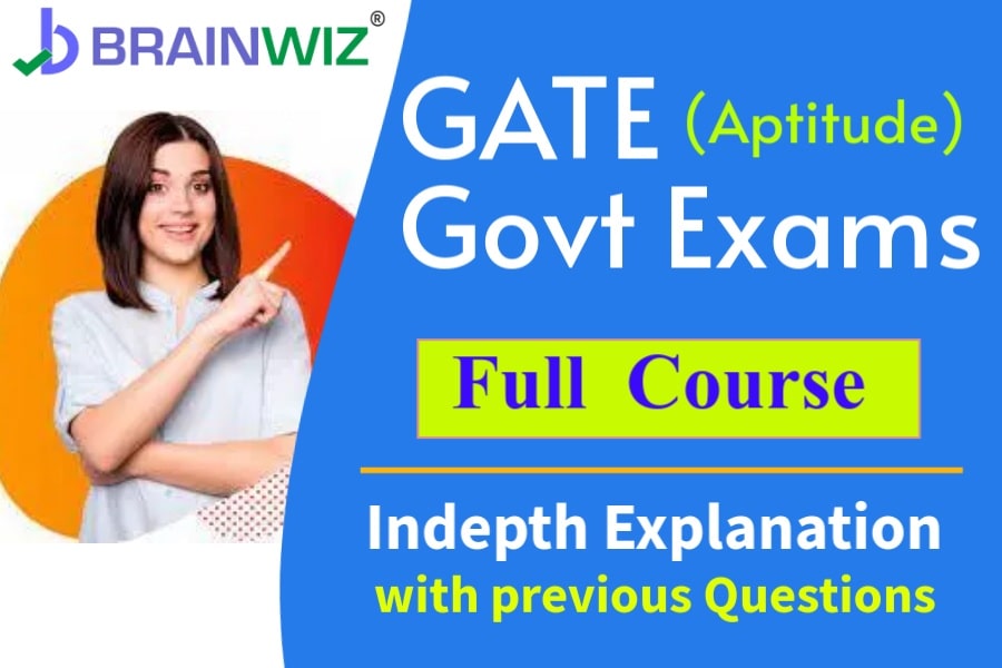 Reasoning & Aptitude (Govt & GATE Exam)