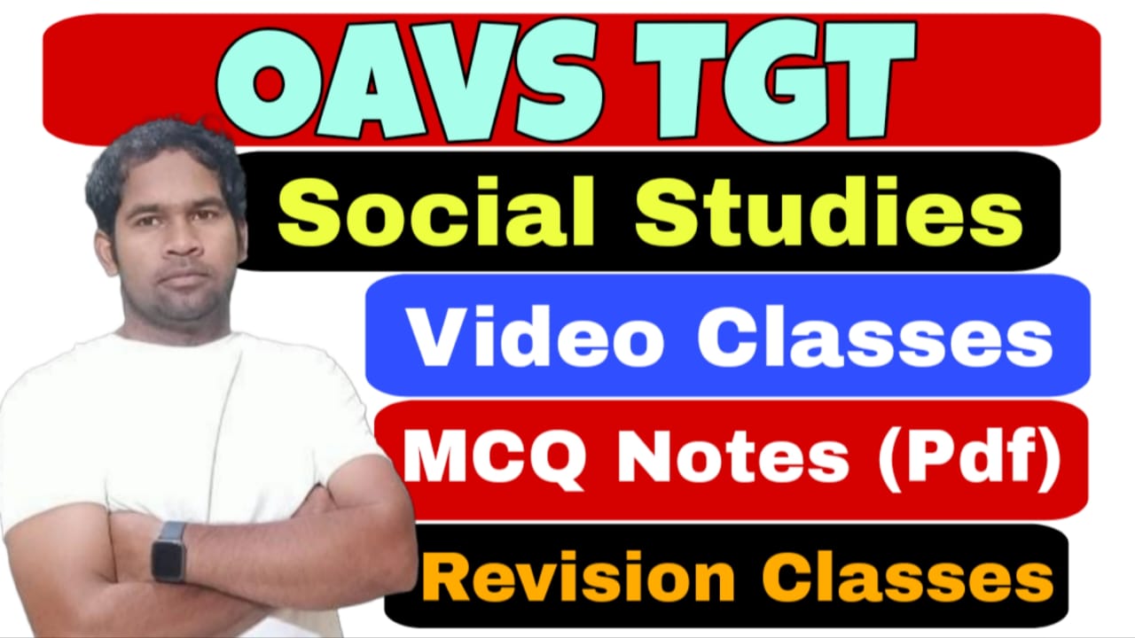 OAVS TGT SOCIAL STUDIES : 2025-26