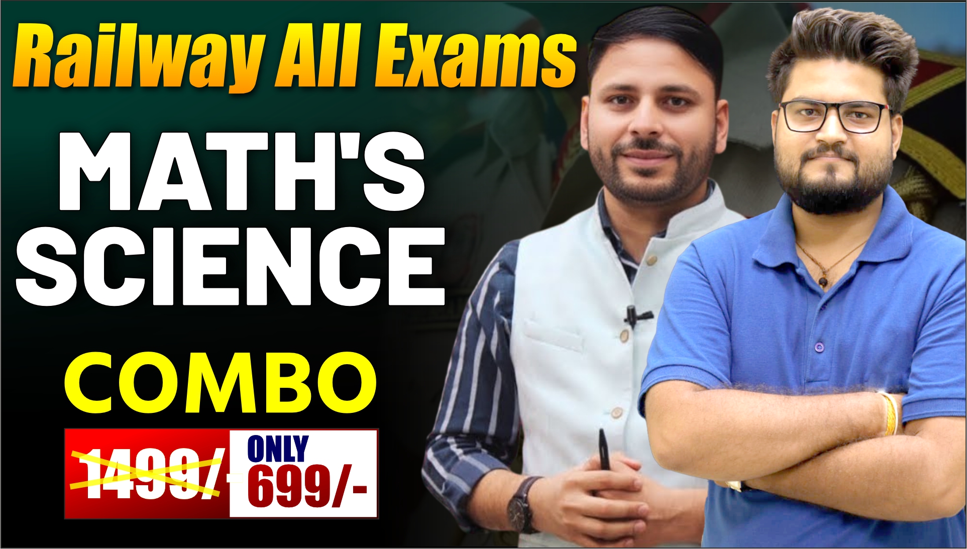 All RAILWAYS SCIENCE & MATHS COMBO BATCH