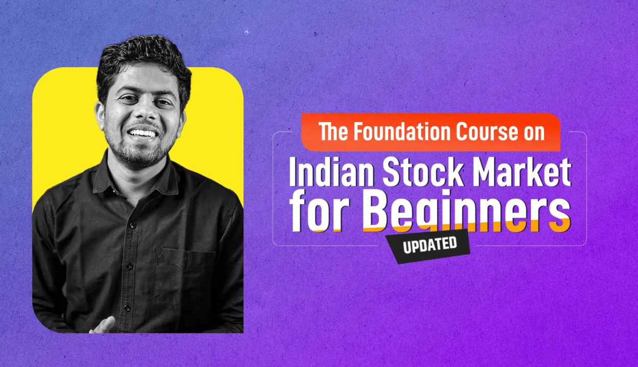 The Foundation Course on Indian Stock Market For beginners 2.O