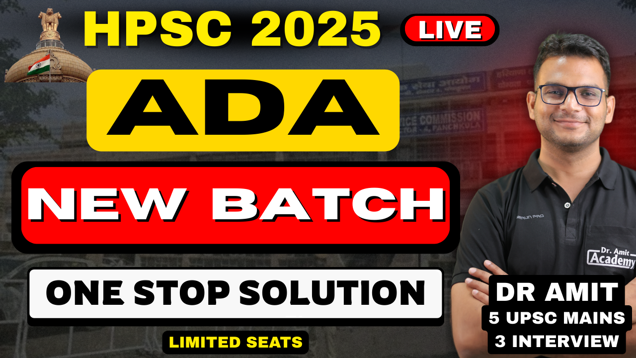 ADA 2025 (Assistant District Attorney)  HPSC NEW BATCH