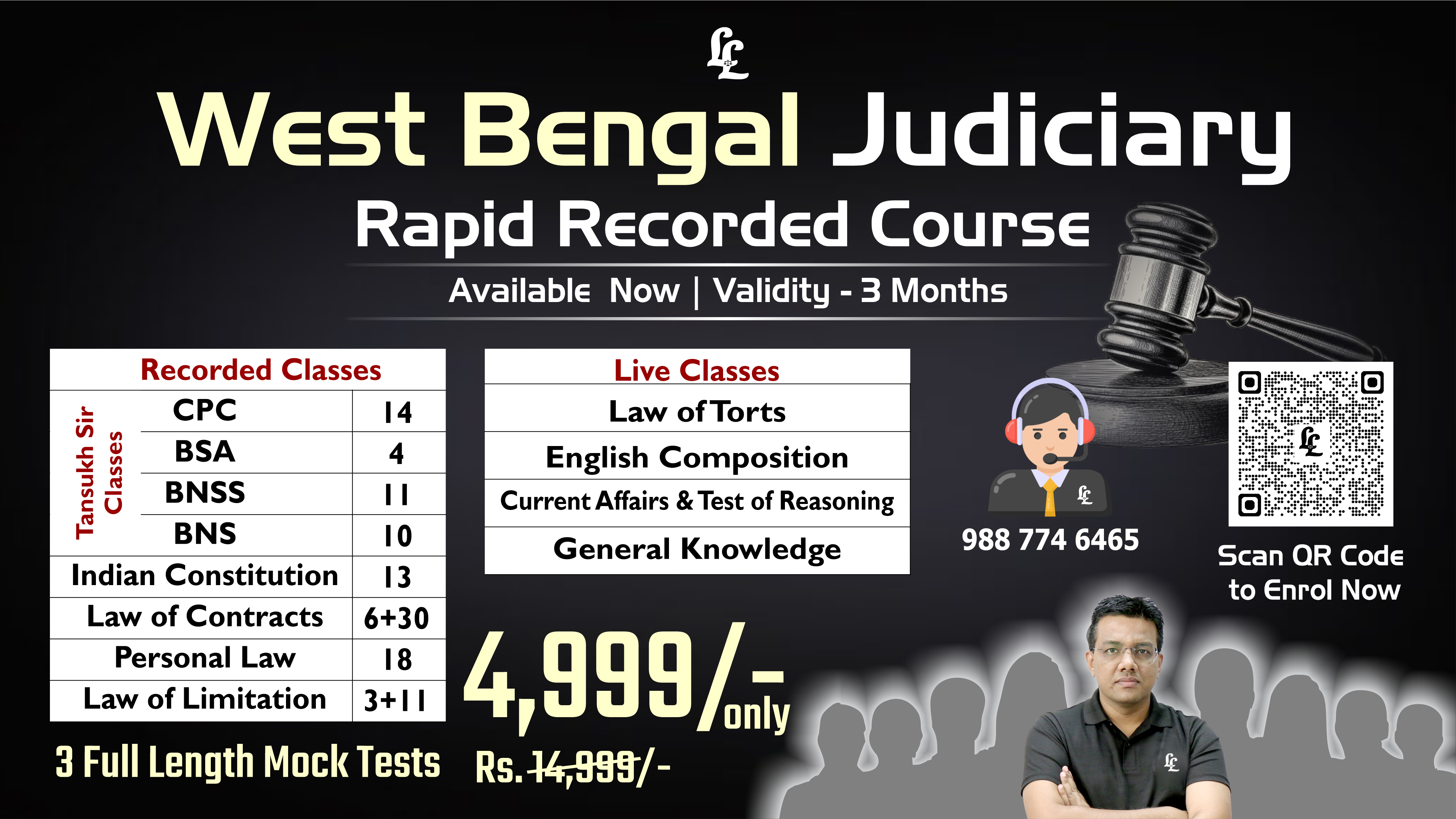 West Bengal Judiciary Rapid Recorded Course 