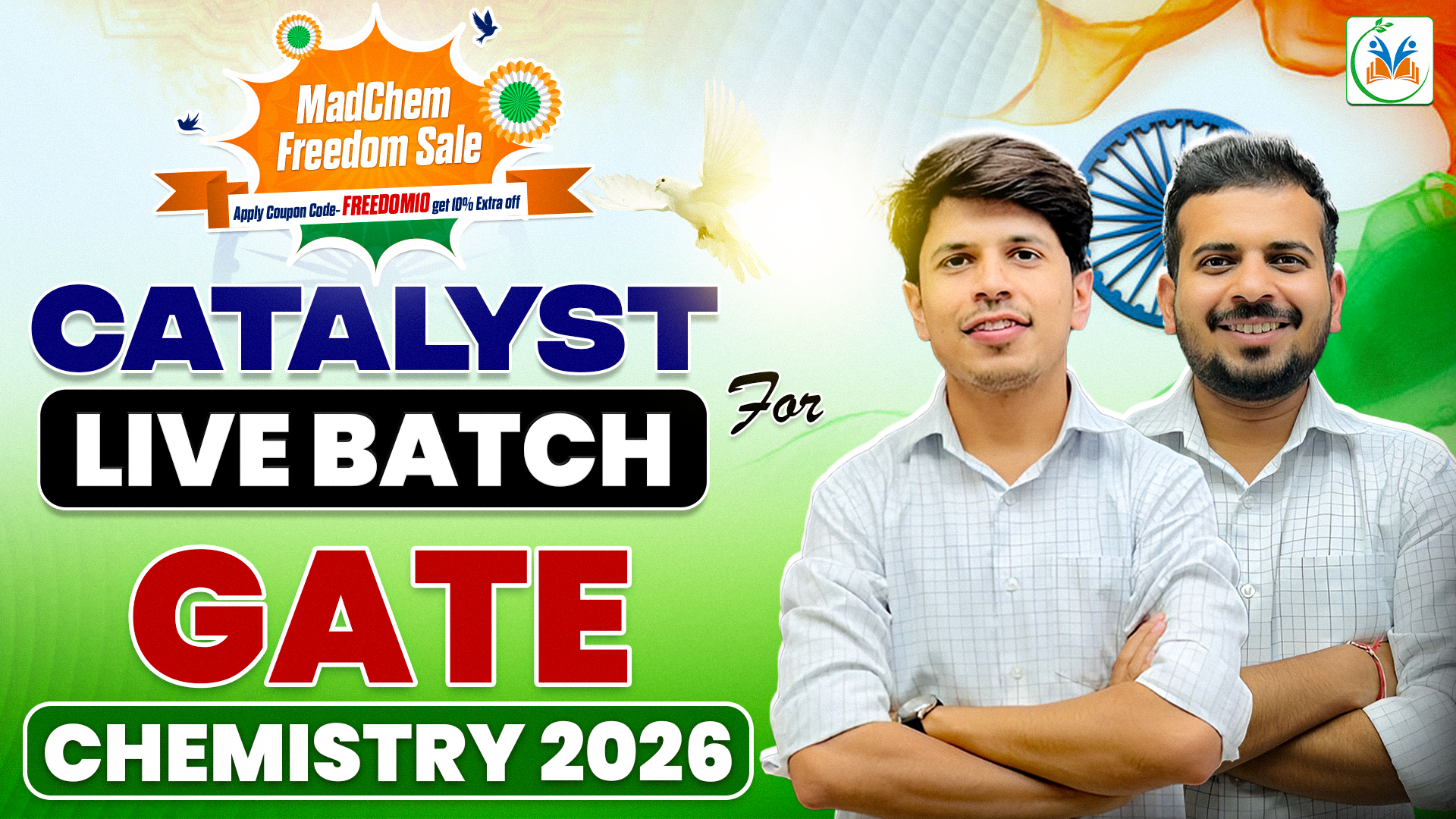 Catalyst Live Batch for GATE Chemistry 2026
