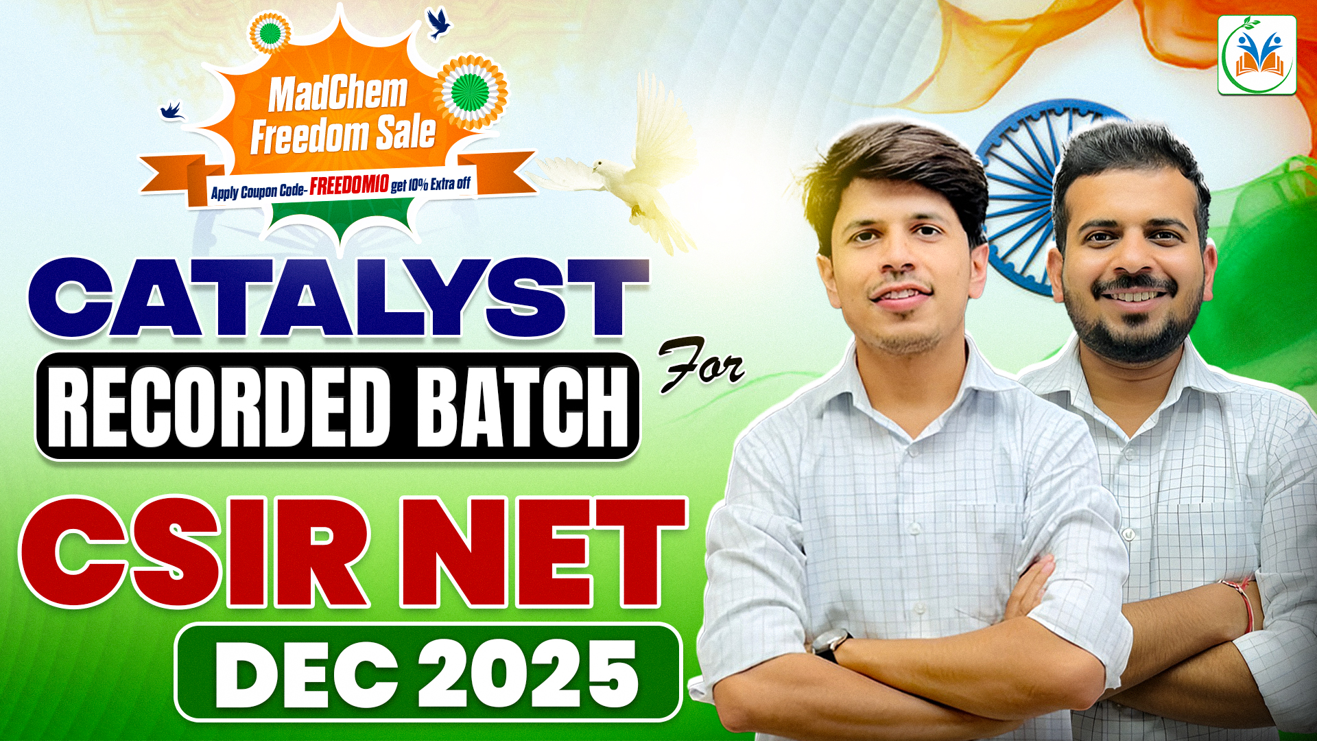 Catalyst Recorded Batch for  CSIR NET Dec 2025 