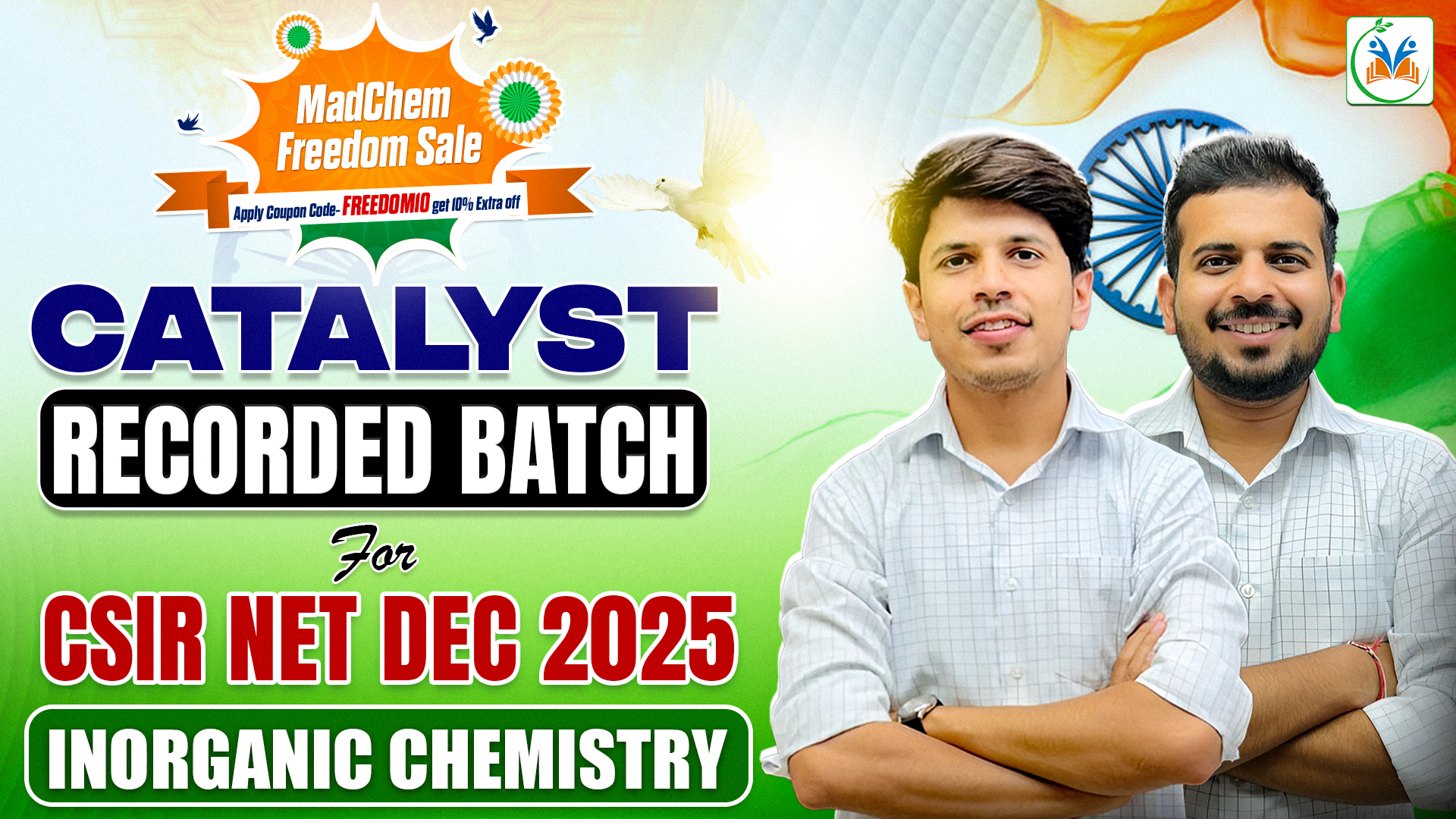Catalyst Recorded Batch for CSIR NET Inorganic Chemistry – DEC 2025 Batch