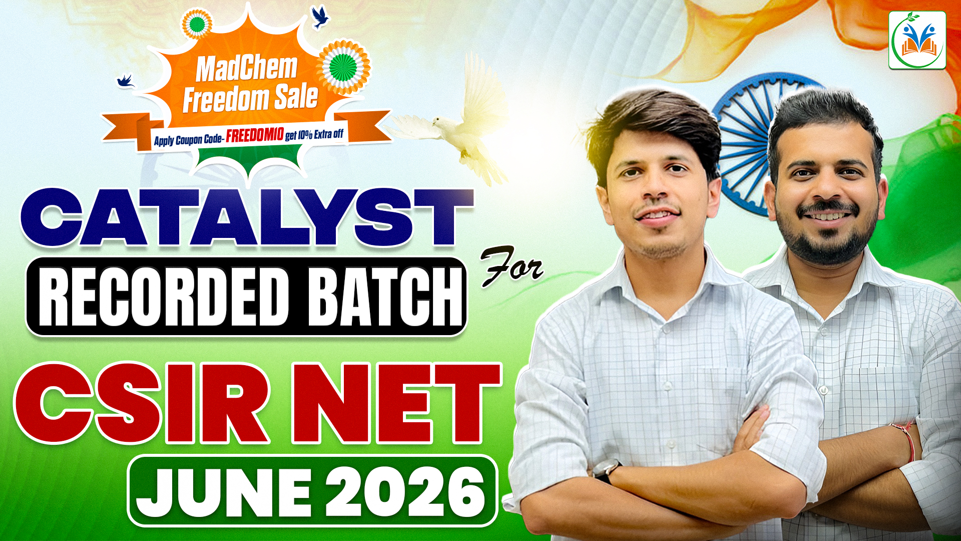 Catalyst Recorded Batch for CSIR NET June 2026