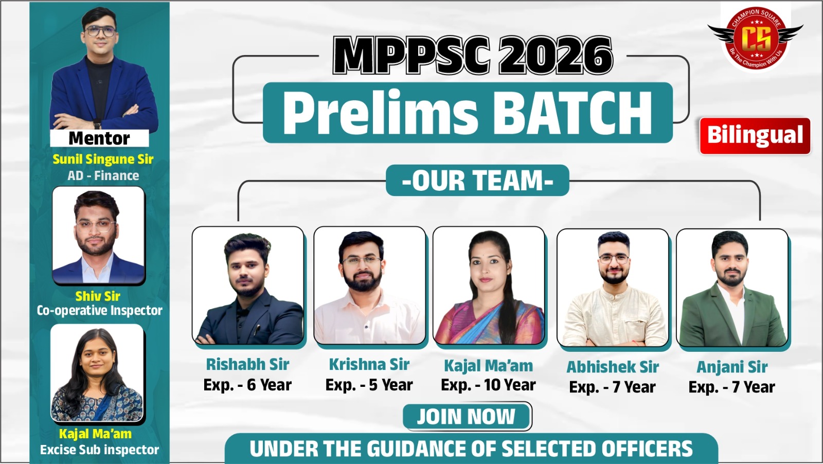 Fighter Batch | Bilingual | MPPSC PRELIMS BATCH 2026