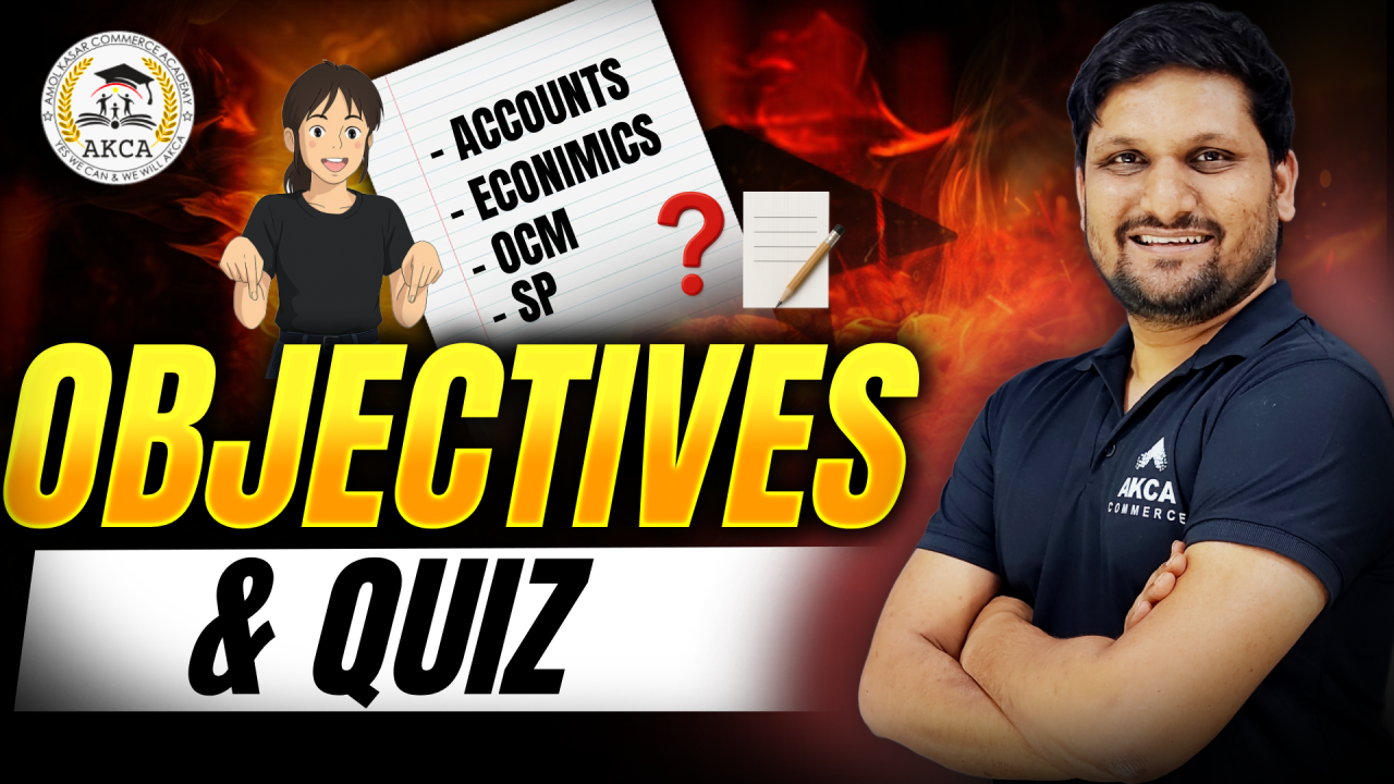 OBJECTIVES & QUIZ  | SOLVING LECTURES