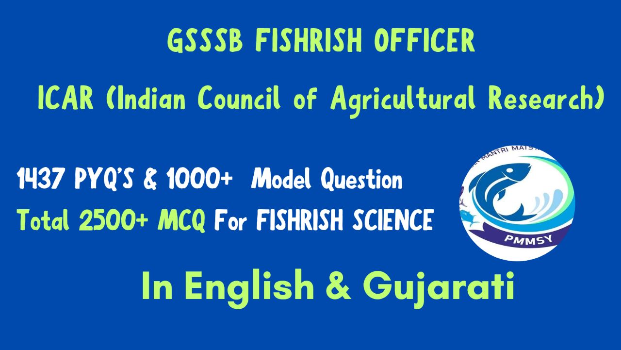 GSSSB FISHRISH OFFICER PyQ's
