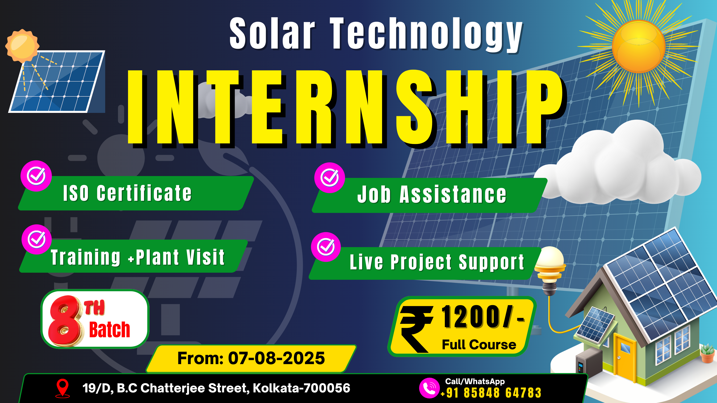 Solar Internship 8th Batch