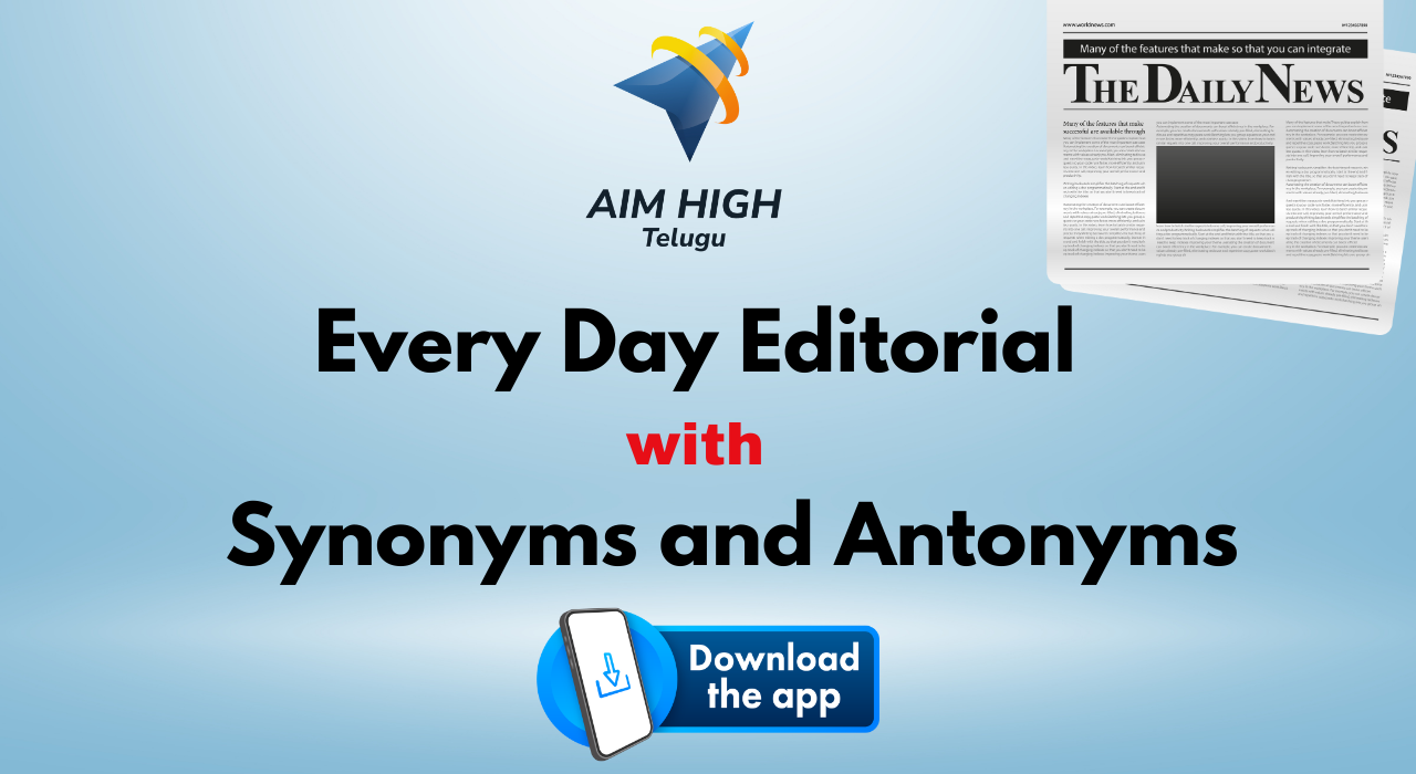 Every Day Editorial
