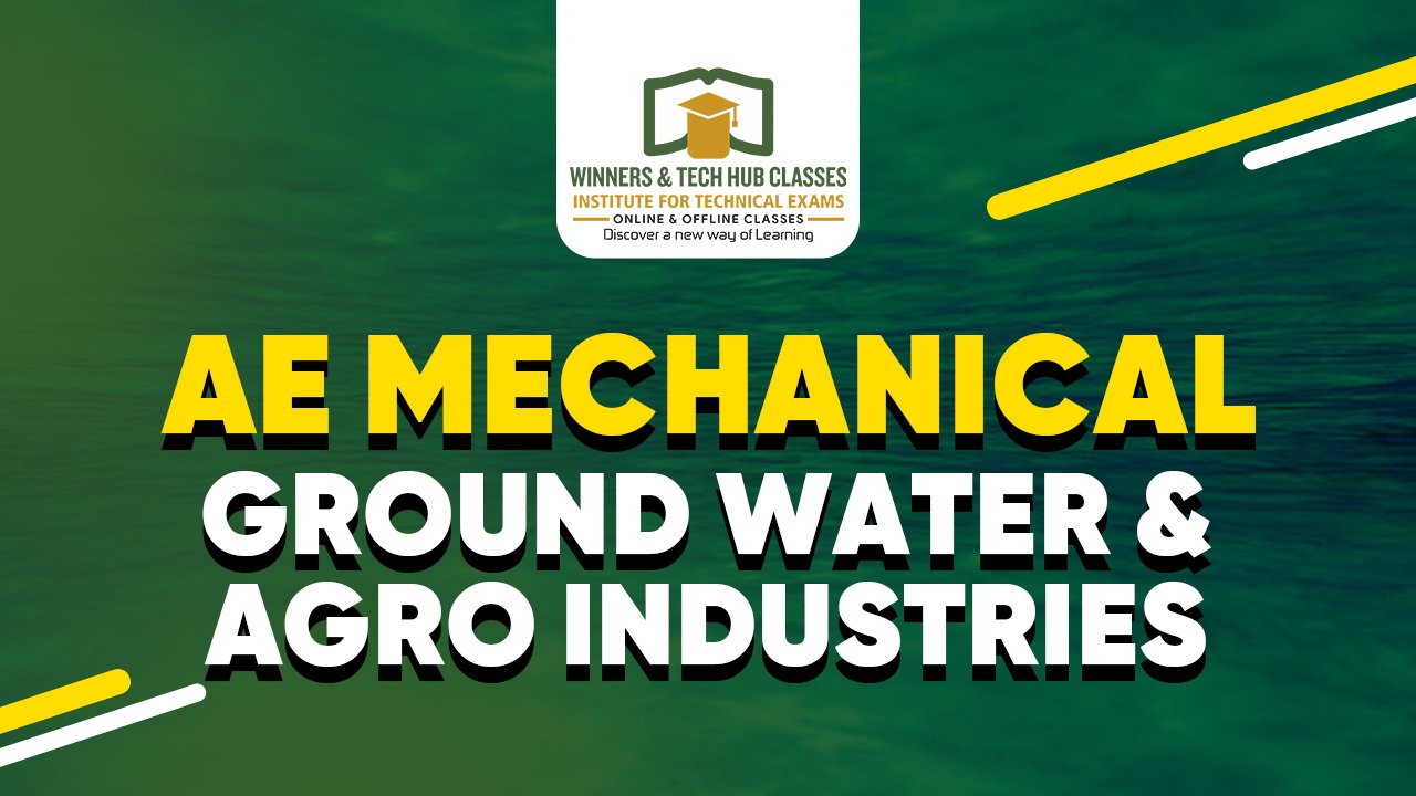 AE MECHANICAL (GROUND WATER/AGRO INDUSTRIES)