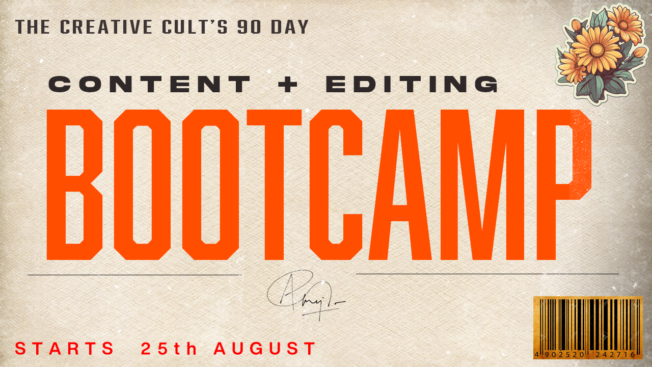 The 90 Day Creator & Editing Bootcamp by TCC
